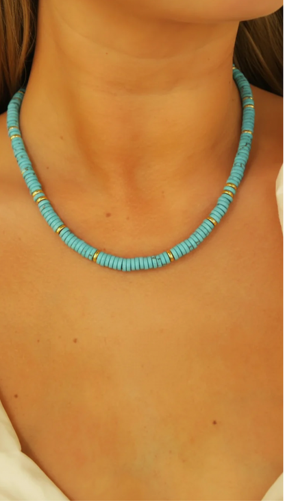 Portofino Collar in Turquoise