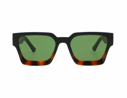 Sunstone Glasses in Matte Black/Tortoise