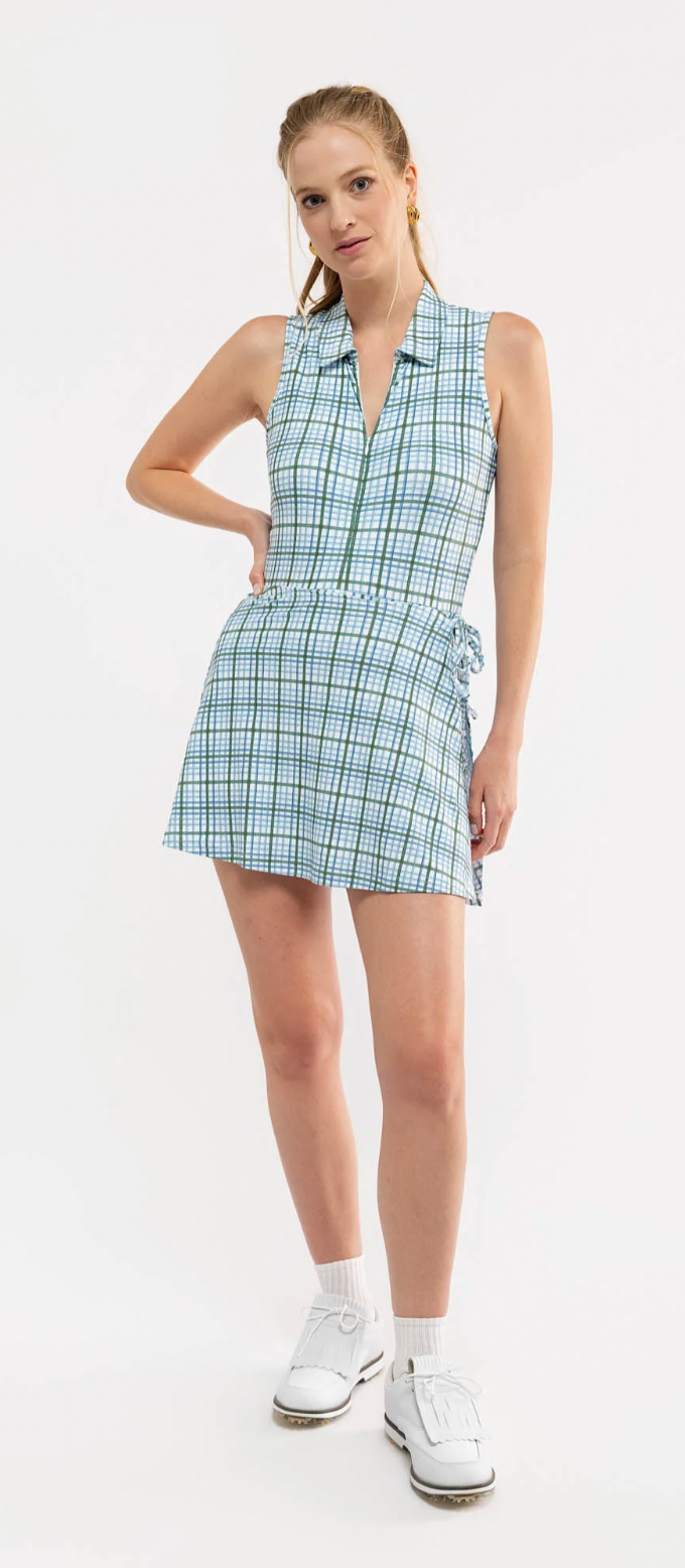 Smith and Quinn Easton Dress in Meadow Plaid