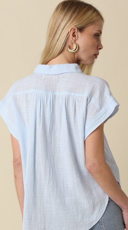 Hazel Gauze Blouse