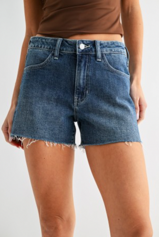 Denim Cut Off Short