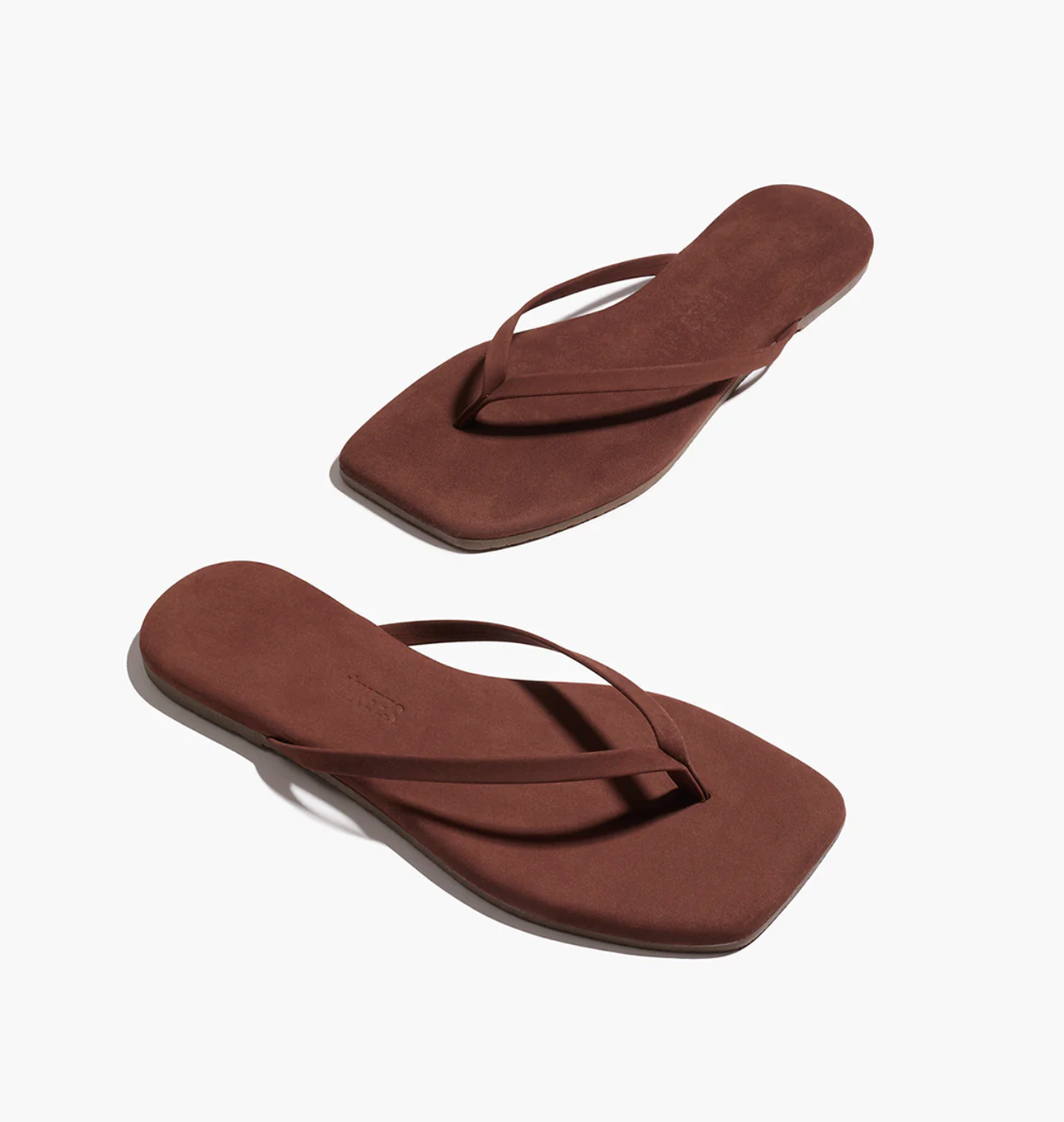 Tkees Square Toe Lily Suede in Bourbon