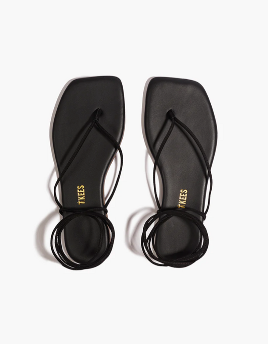 Tkees Square Toe Lilu Leather in Sable