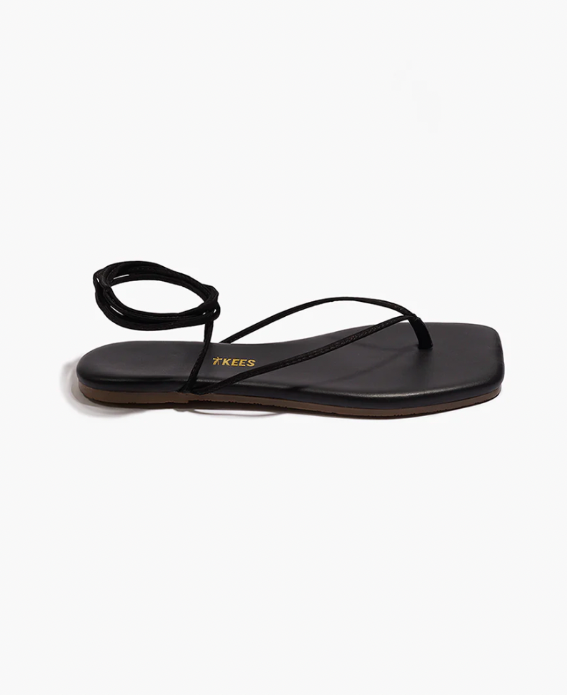Tkees Square Toe Lilu Leather in Sable