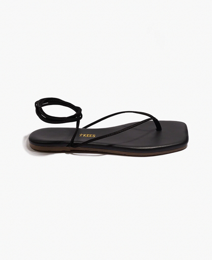 Tkees Square Toe Lilu Leather in Sable