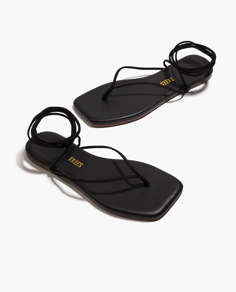 Tkees Square Toe Lilu Leather in Sable