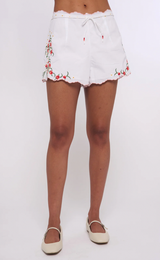 Love the Label Trinity Short in Winslie Embroidery