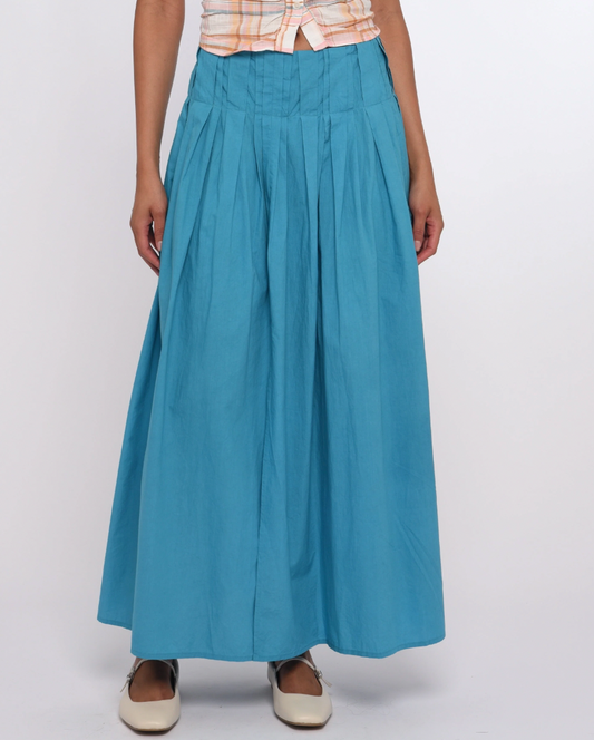 Love the Label Cora Skirt in Maui Blue