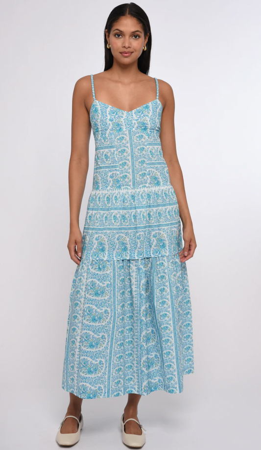 Love the Label Mara Maxi Dress in Kate Print