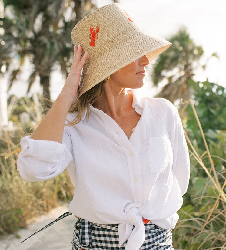 Sunshine Tienda Lobster Bucket Hat