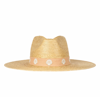 Sunshine Tienda Shell Haven Palm Hat
