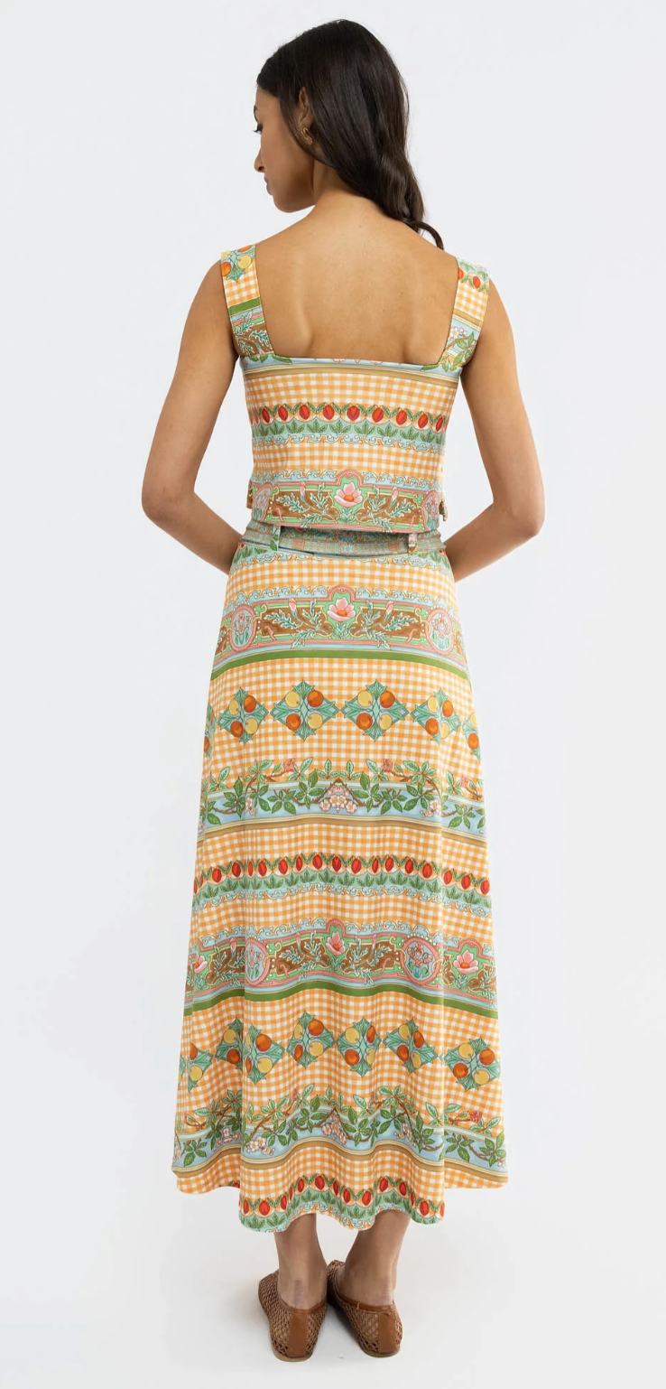 Smith and Quinn Shelly Top- Garden Gingham
