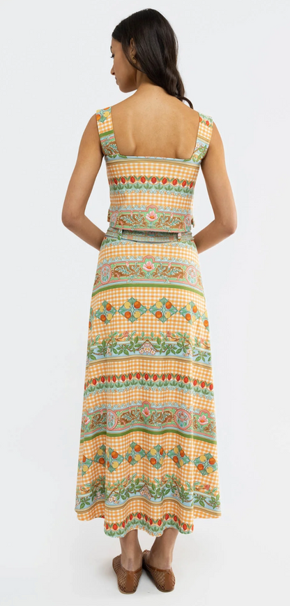 Smith and Quinn Shelly Top- Garden Gingham