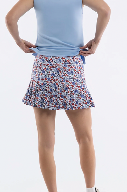 Smith and Quinn Grey Skort in Dune Floral