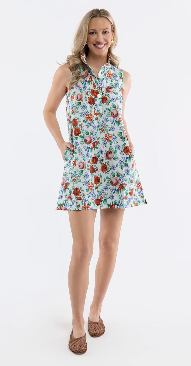 Smith and Quinn Victoria Dress in Italian Porcelain
