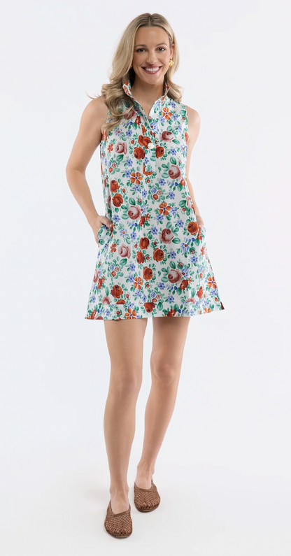 Smith and Quinn Victoria Dress in Italian Porcelain