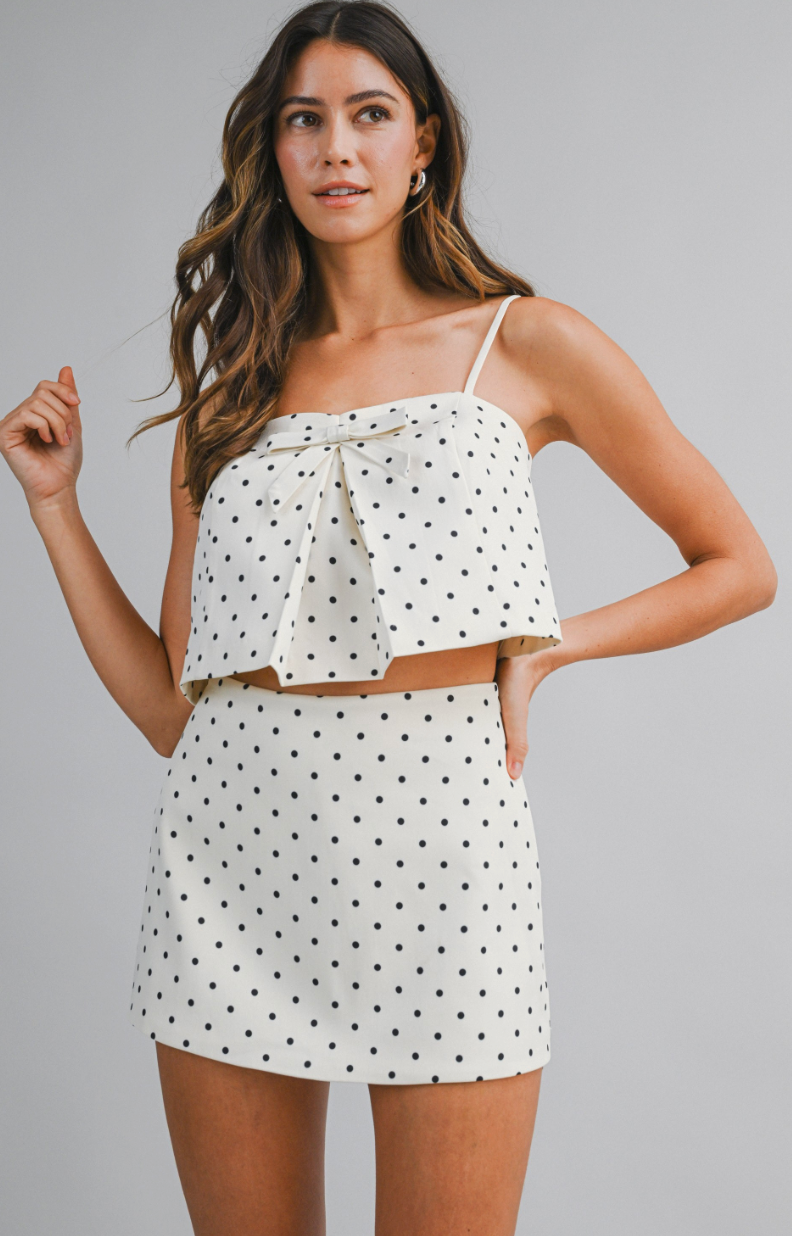 Polka A Dot Two Piece Set