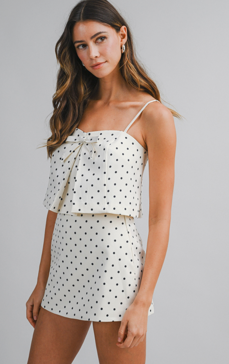 Polka A Dot Two Piece Set