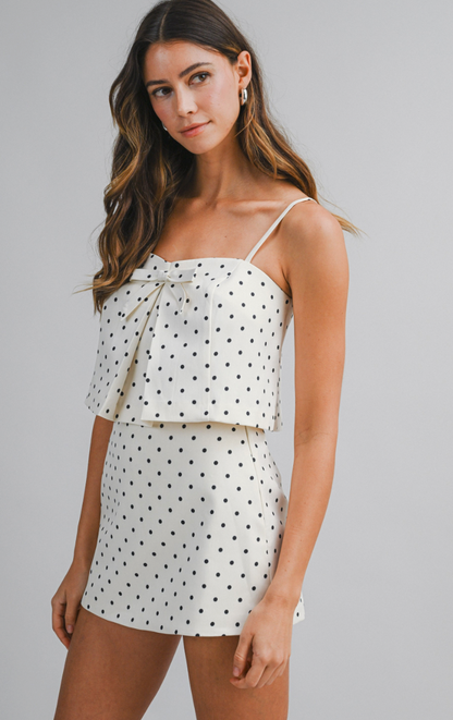 Polka A Dot Two Piece Set