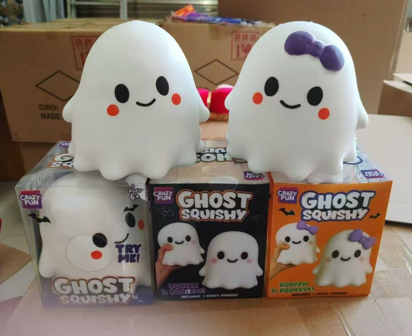 PREORDER LARGE GHOST SQUISHY