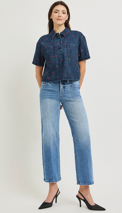 Tummy Control High Rise Denim