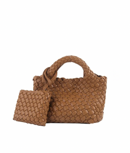 Maggie Mini Tote in Brown