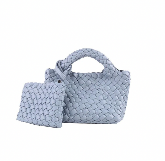 Maggie Mini Tote in Sky Blue