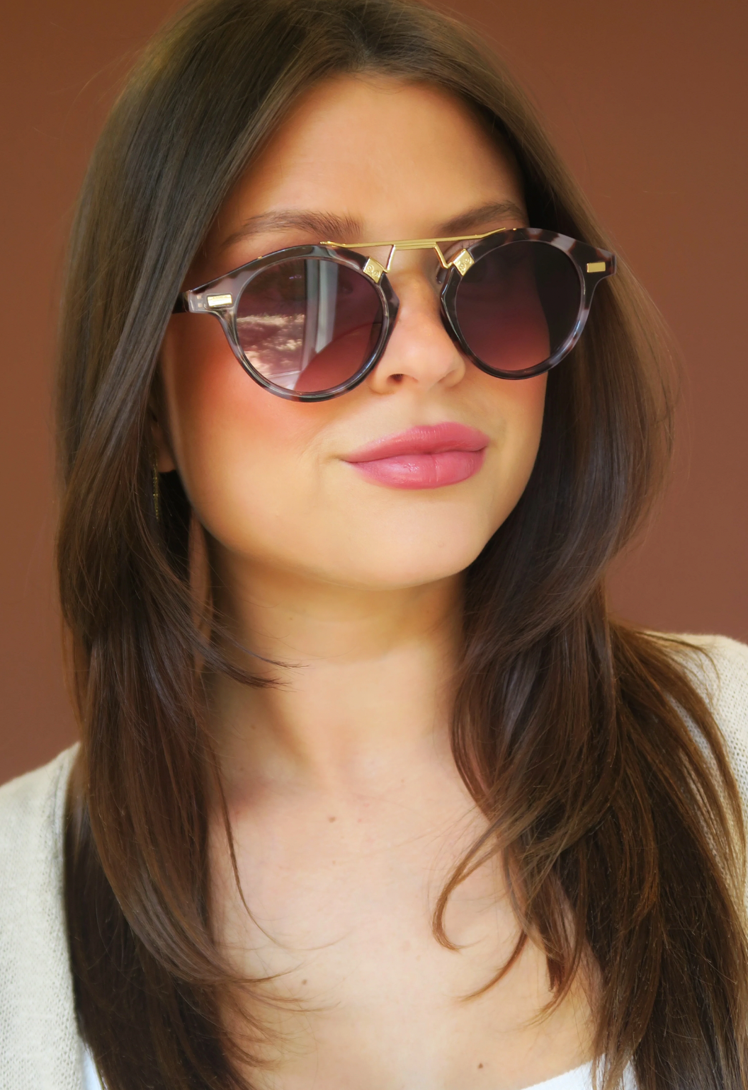 Siesta Sunglasses in Brown Tortoise