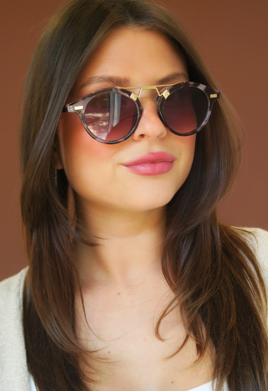 Siesta Sunglasses in Brown Tortoise