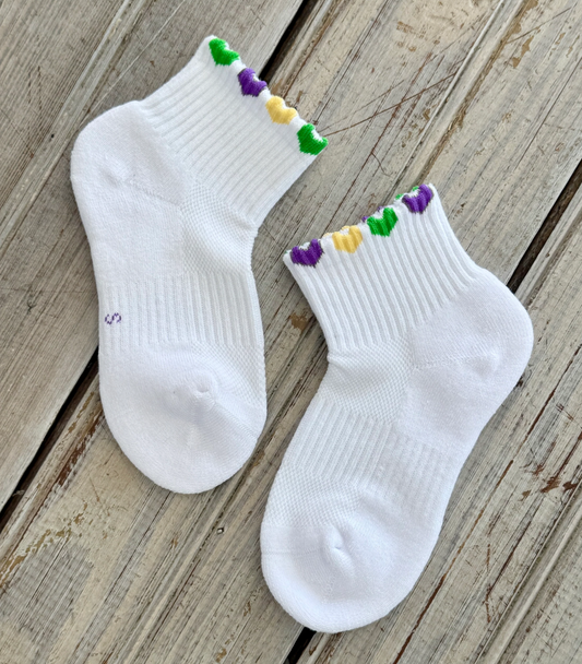 Kids Crew Mardi Socks - Hearts (PREORDER)