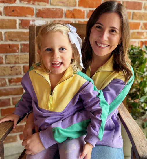 Mom + Me Pastel Mardi Pullover (PREORDER)