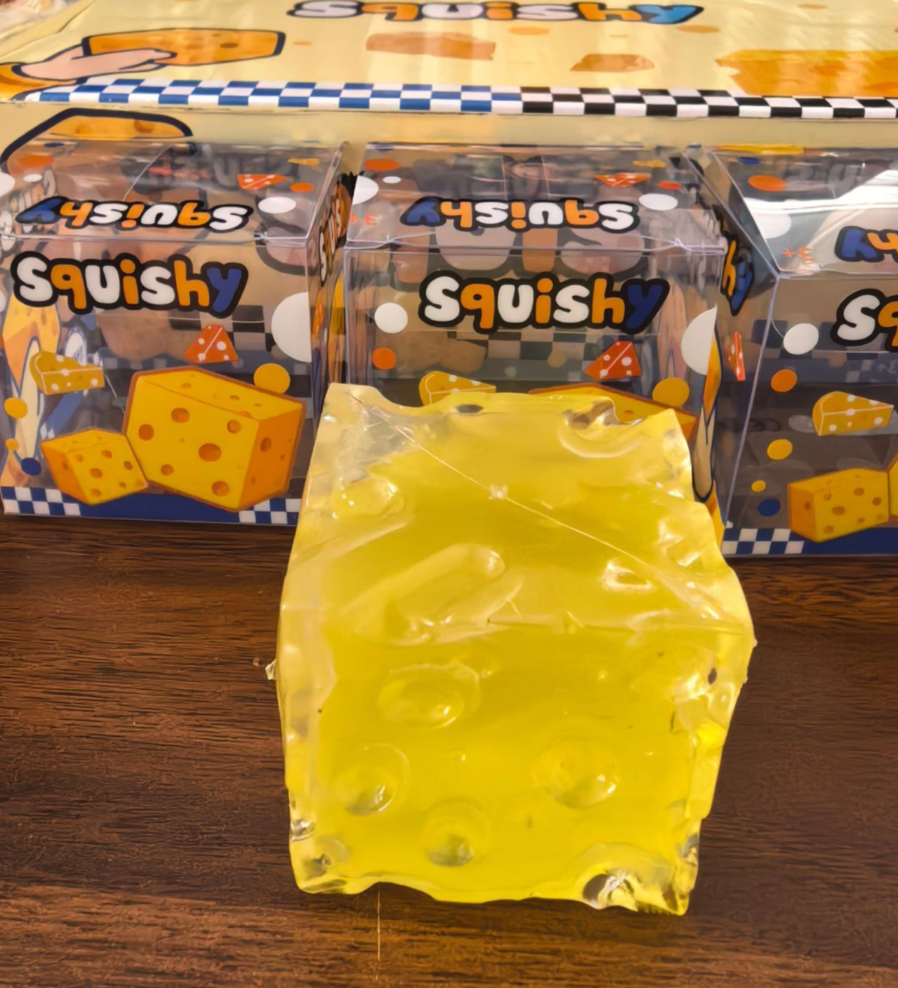 Jelly Cheese Squishy (PREORDER)