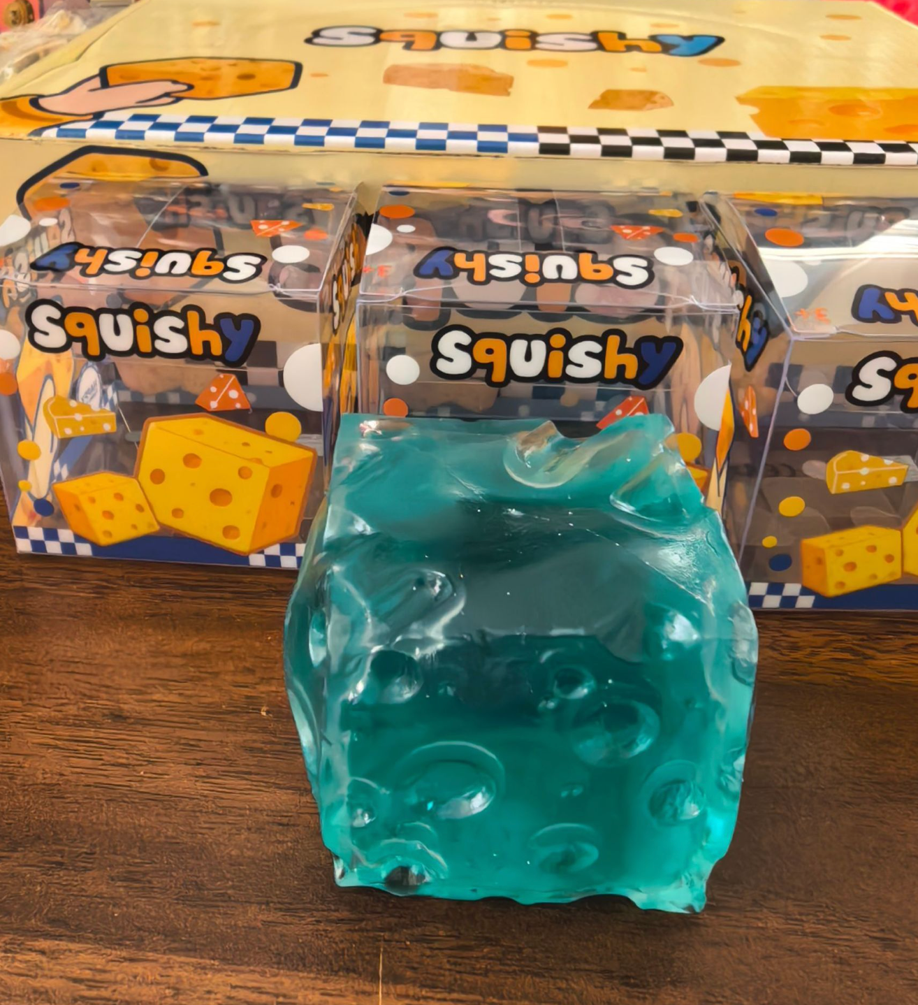 Jelly Cheese Squishy (PREORDER)