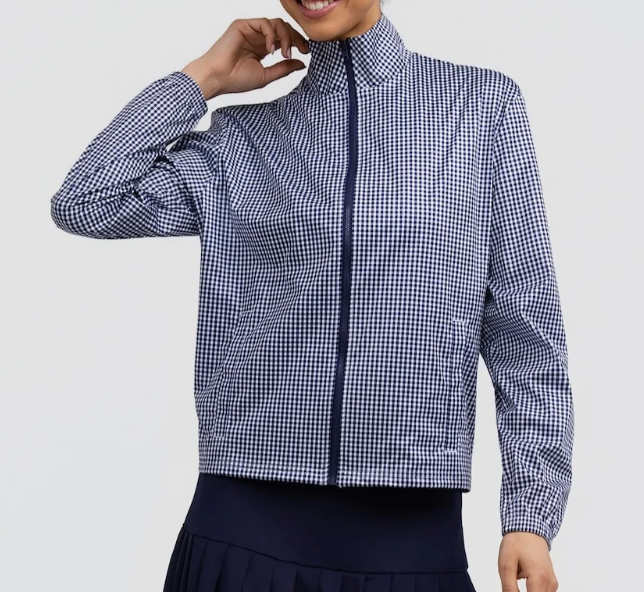 Smith and Quinn Weezie Jacket in Navy Gingham