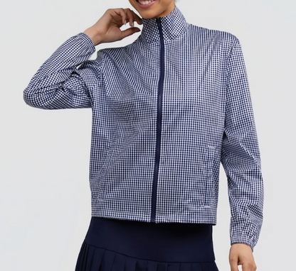 Smith and Quinn Weezie Jacket in Navy Gingham