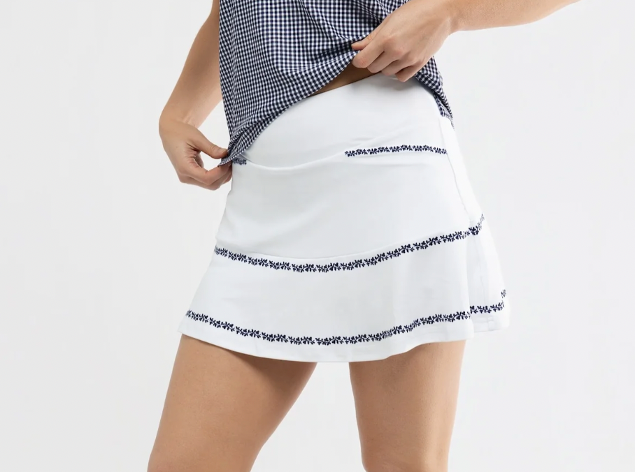 Smith and Quinn Molly Skort in White/English Flower
