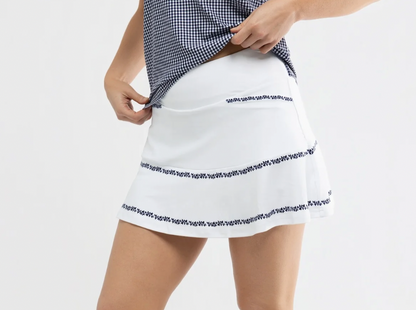 Smith and Quinn Molly Skort in White/English Flower