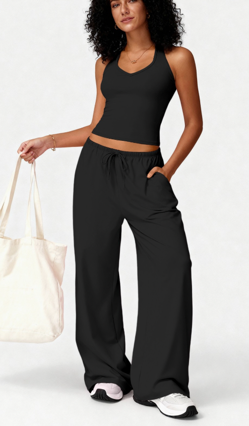 Black Lounge Set