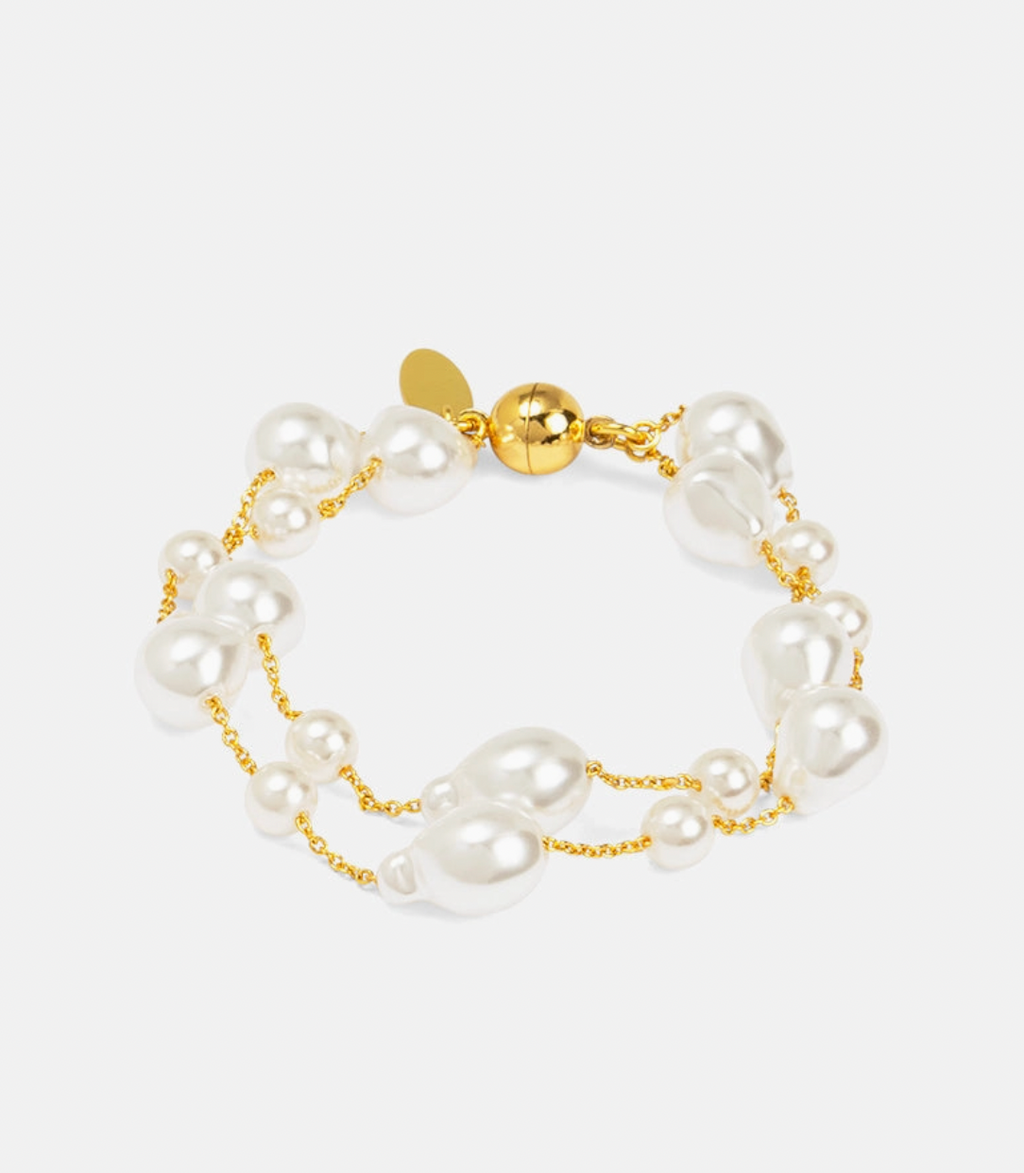 Vioroo Baroque Duo Chain Magnet Bracelet