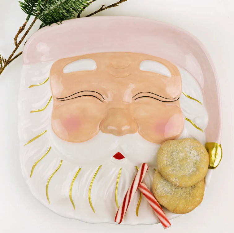 Pink Santa Platter (preorder)
