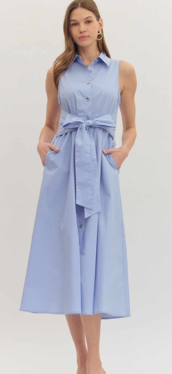 Bow Front Dress (3 colors) PREORDER