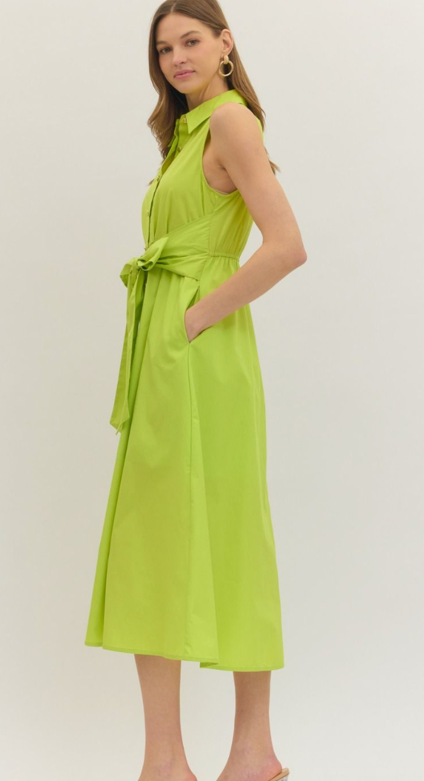 Bow Front Dress (3 colors) PREORDER