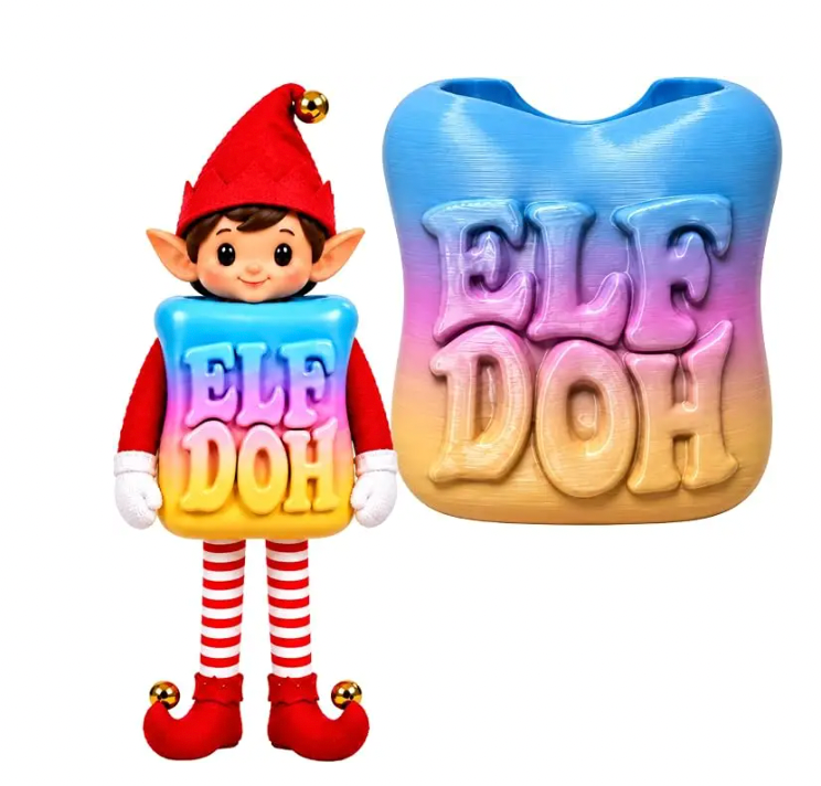 Elf Doh Outfit- PREORDER SHIPS BEGINNING OF NOVEMBER