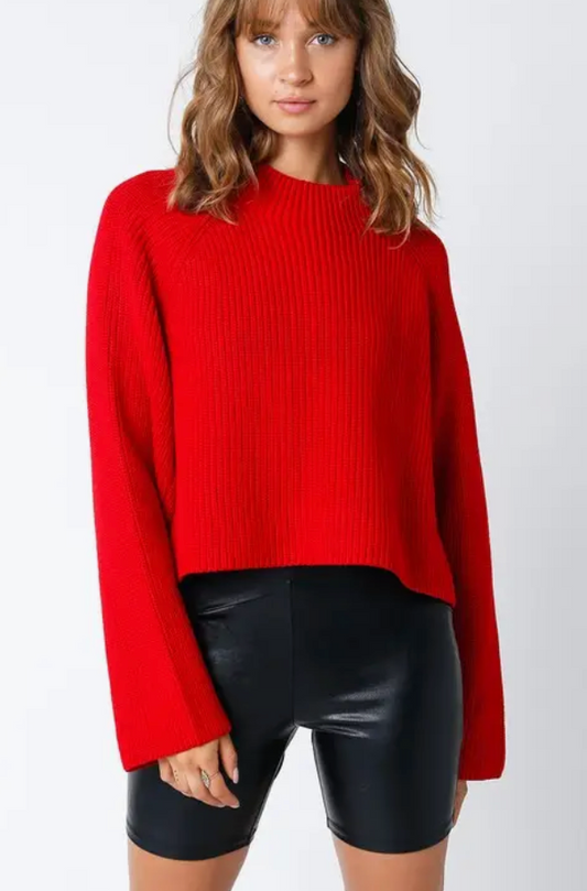 Gwendy Sweater in Red
