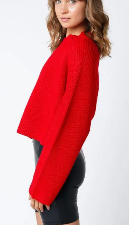 Gwendy Sweater in Red