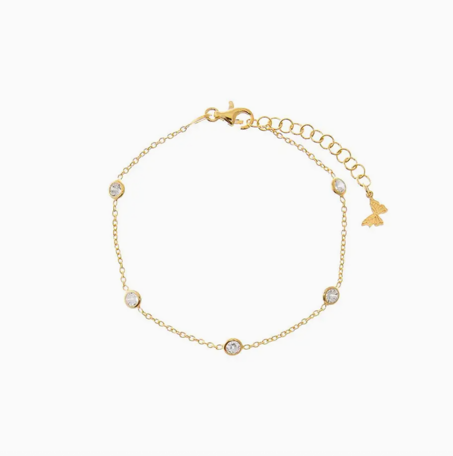 Adina Eden Diamond By the Yard Bracelet