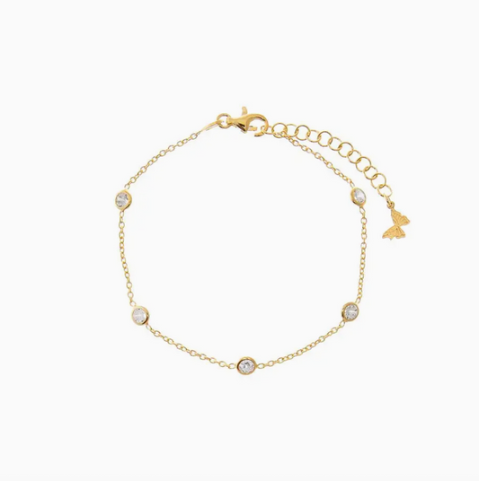 Adina Eden Diamond By the Yard Bracelet