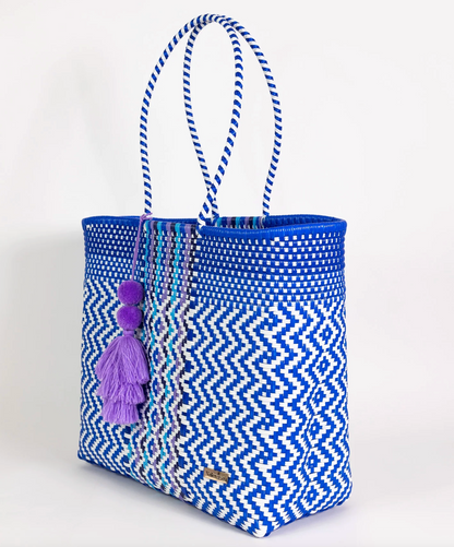 Valerosa Jumbo Bag in Blueberry