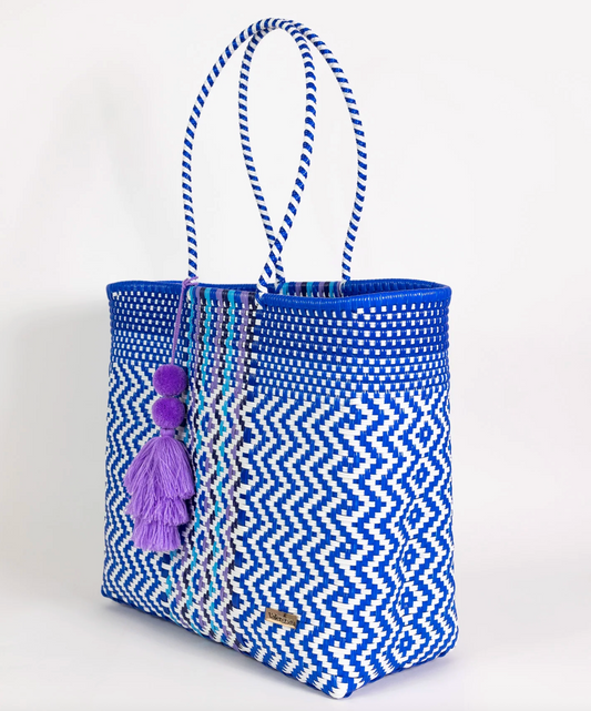 Valerosa Jumbo Bag in Blueberry