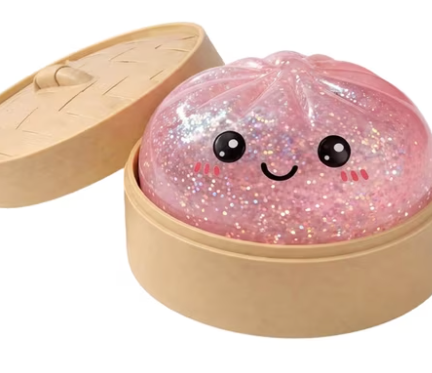 Viral Dumpling Squishy -Glitter Addition